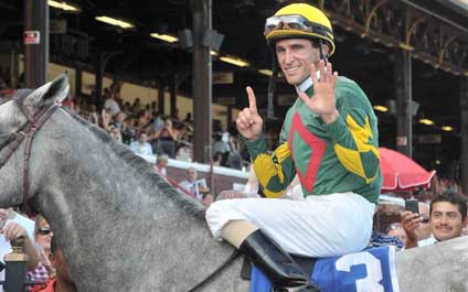 Ramón Domínguez, entre inmortales del hipismo