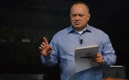 Cabello denuncia un golpe de Estado para el 15 de mayo