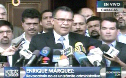 Oposición dice tener el triple de firmas para activar revocatorio
