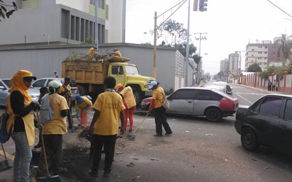 Alcaldía aplica plan especial de limpieza en Maracaibo