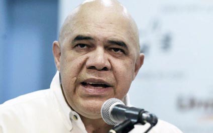Agreden a “Chúo” Torrealba durante marcha a Corpoelec
