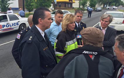 Estadounidense muere tras ser atropellado por bus robado