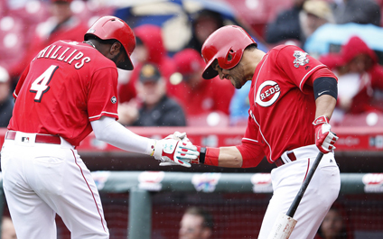 Eugenio Suárez saca jonrón y lidera triunfo de los Rojos