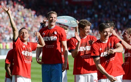 Bayern logra su cuarto título consecutivo de la Bundesliga