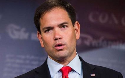 Marco Rubio descarta ser candidato de Trump