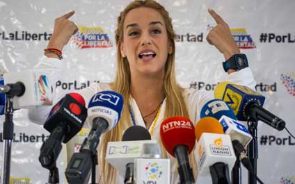 Lilian Tintori afirma que recibe amenazas de muerte