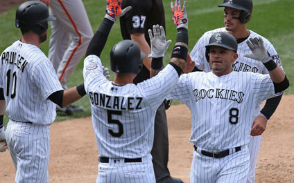 “CarGo” le tira “flores” a Gerardo Parra