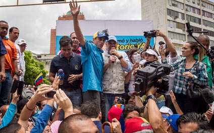 “Marcharemos hasta Miraflores cuando sea necesario”