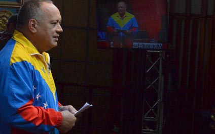 Diosdado acusa a diputados opositores de financiar violencia
