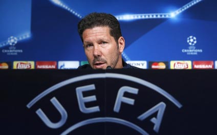 Simeone espera a un Madrid jugando al contragolpe