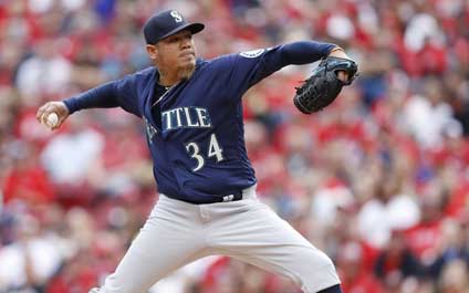 El "Rey" Félix se burla de los Rojos desde la loma