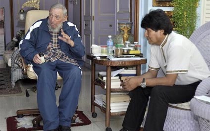 “Nuestro Fidel ya está viejito pero sigue lúcido”