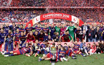 Doblete blaugrana