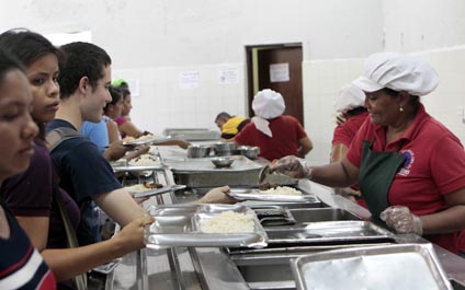 Comedores de LUZ no almacenarán la carne esta semana