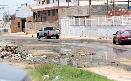 Niños del sector La Arreaga viven enfermos por las aguas servidas