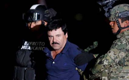 Suspenden extradición del "Chapo" a EEUU