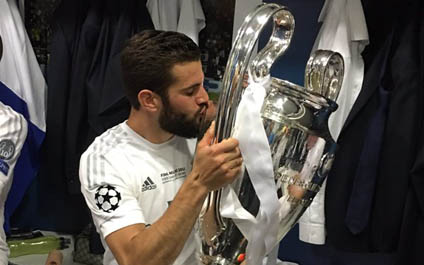 Se convierte en padre antes de ganar la Champions