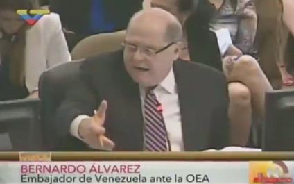 Venezuela pide suspender reunión de la OEA