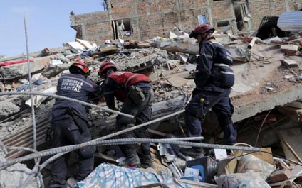 Ecuador necesita USD 3.344 millones para reconstruir zonas afectadas