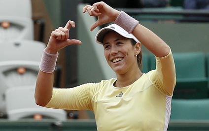 Muguruza pasa a su primera final de Roland Garros