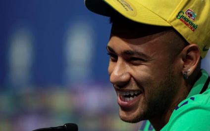 Neymar participa en grabación de una película en Hollywood