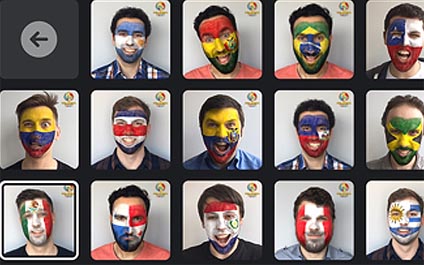 Facebook lanza filtros para la Copa América Centenario