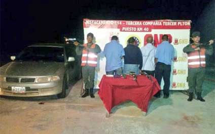 Desmantelan banda dedicada al robo de carros en la vía a Perijá