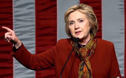 Hillary Clinton moviliza sus votantes para primarias en California
