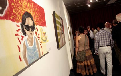 CEVAZ inaugura el décimo salón de artistas emergentes