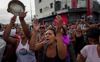 Alertan que Venezuela está al borde de un estallido social