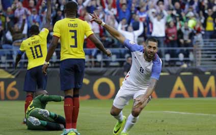 EEUU vence a Ecuador y va a semifinales de la Copa América 