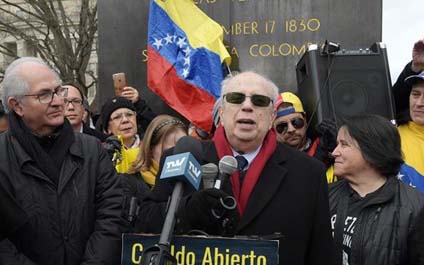Interrumpen a representante "especial" en OEA de Guaidó