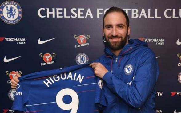 El Chelsea hace oficial la llegada de Higuaín