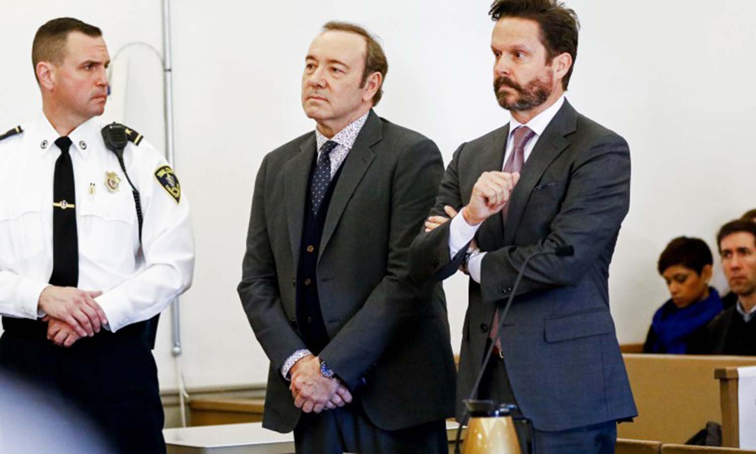 Kevin Spacey se declara inocente de acoso sexual