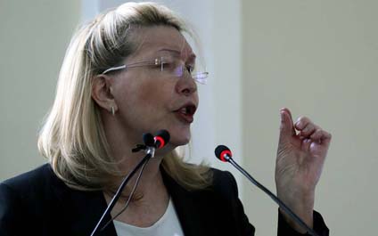 Luisa Ortega denuncia en la CPI la muerte de Albán
