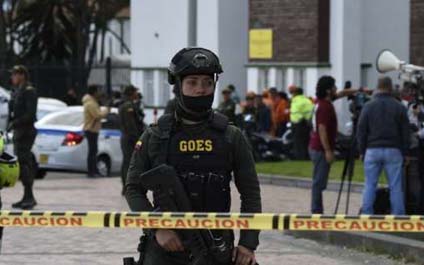 EEUU se “solidariza” con Colombia tras el atentado