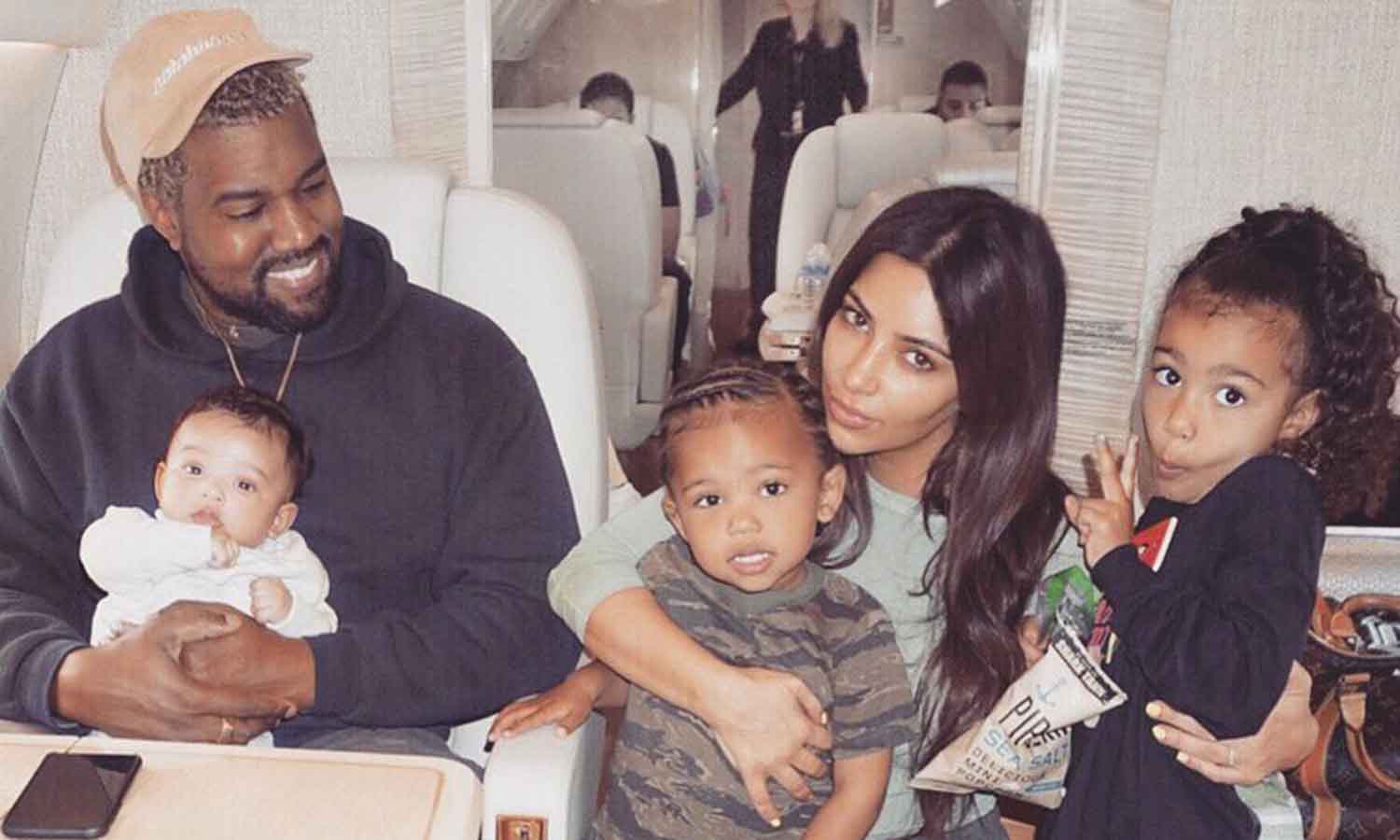 Kim Kardashian y Kanye West esperan a su cuarto hijo