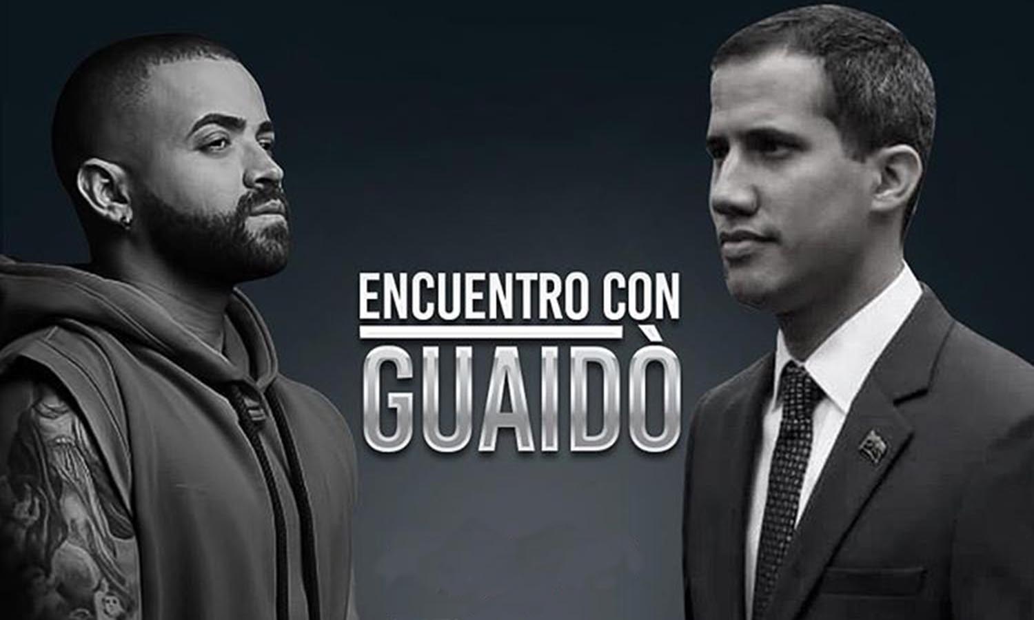 Nacho se reunirá con Juan Guaidó a través de Instagram Live