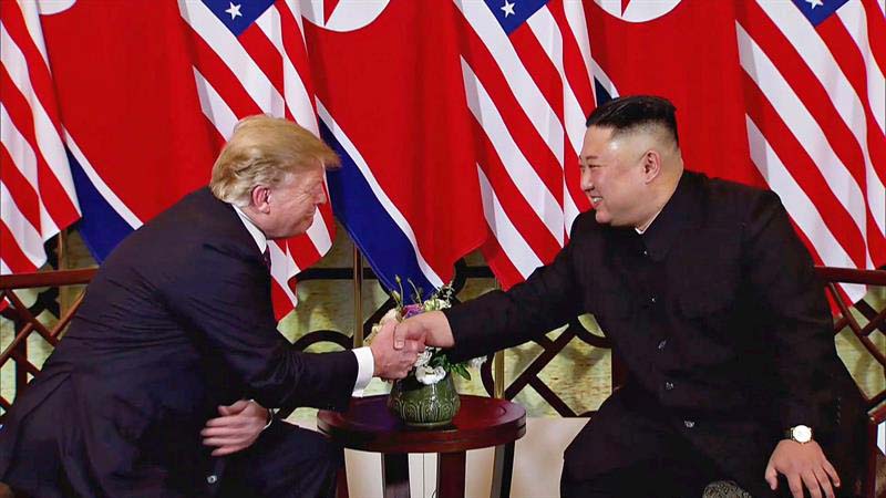 Trump y Kim inician su segunda cumbre en Hanói