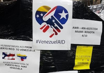 Ayuda humanitaria de Puerto Rico llega a Cúcuta