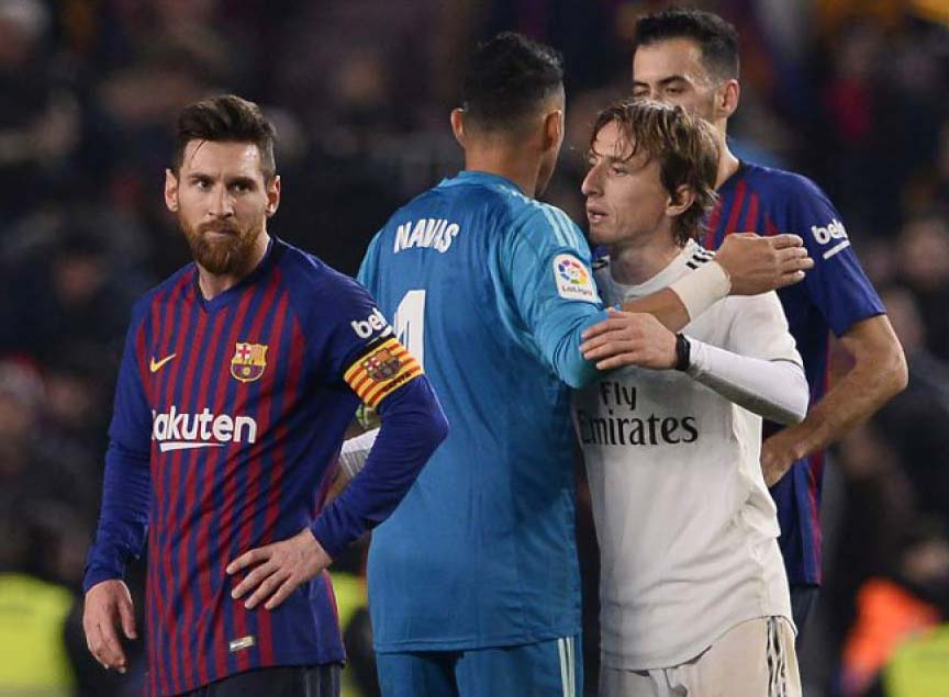 Barcelona y Madrid igualan y se decidirá en el Bernabéu