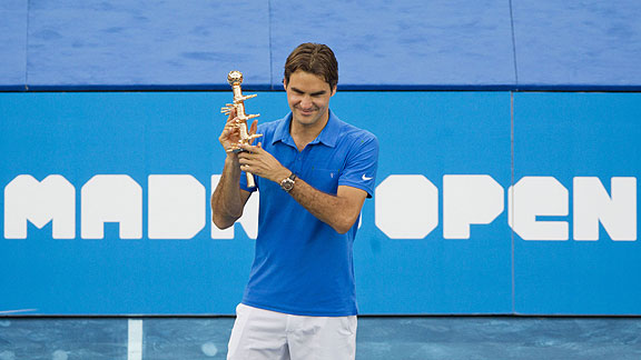 Roger Federer jugará en el Masters 1000 de Madrid