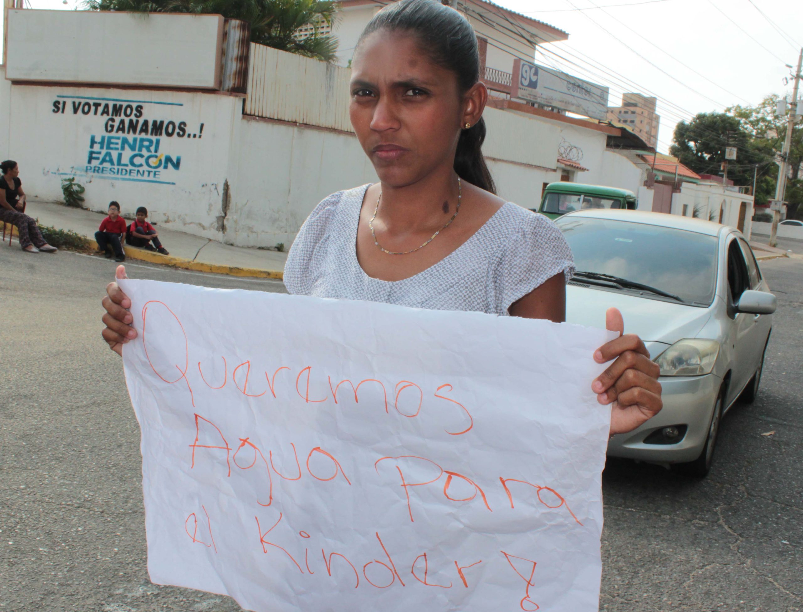 “Queremos agua, estamos cansados”