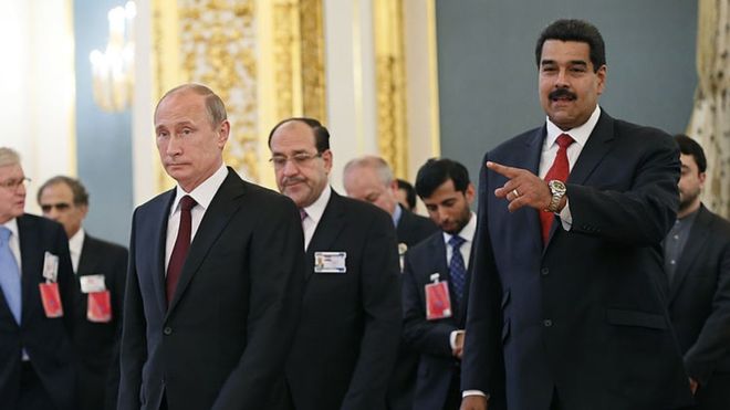 Rusia y Venezuela toman posturas ante presiones de EEUU