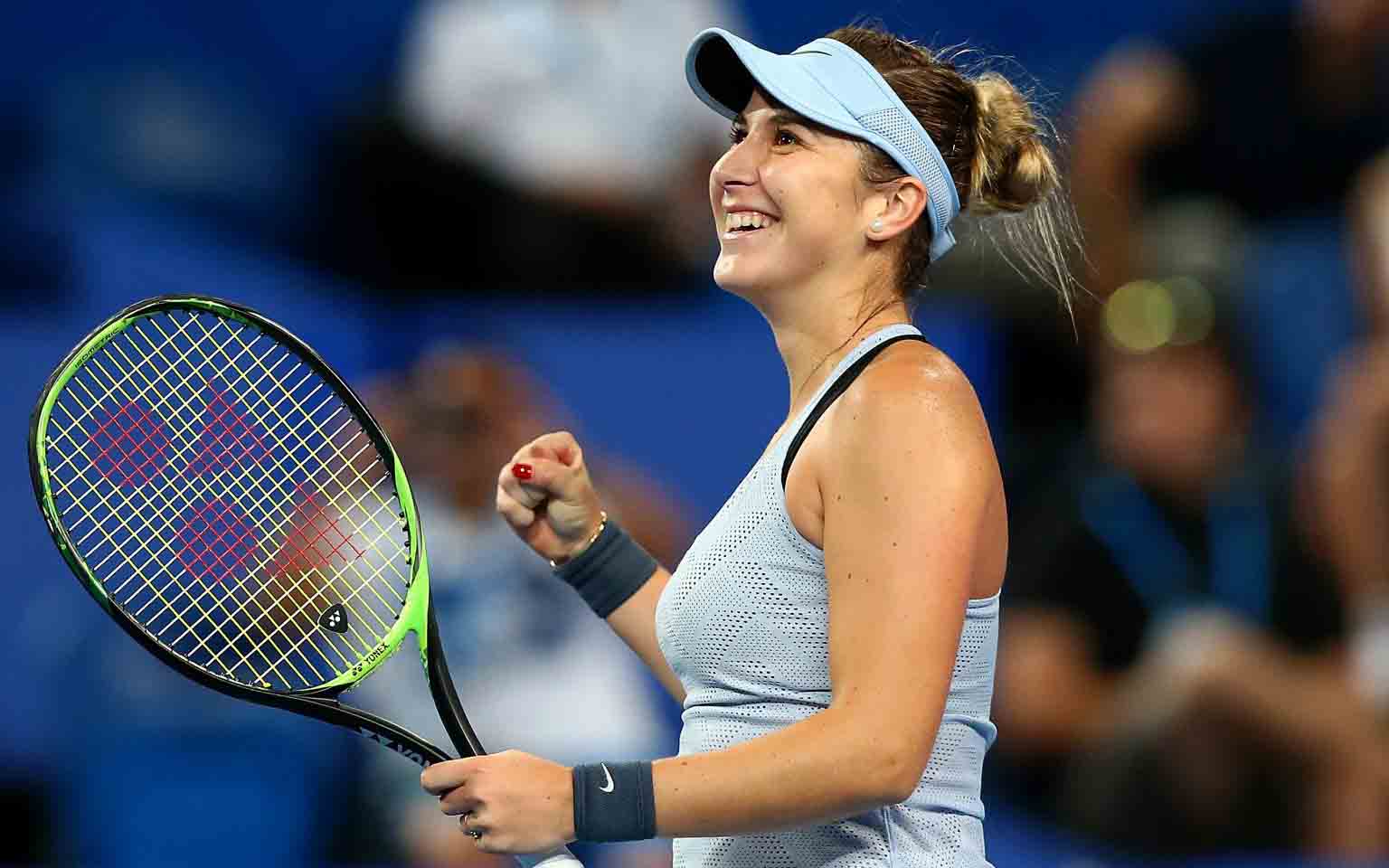 Suiza Belinda Bencic se corona en Dubai