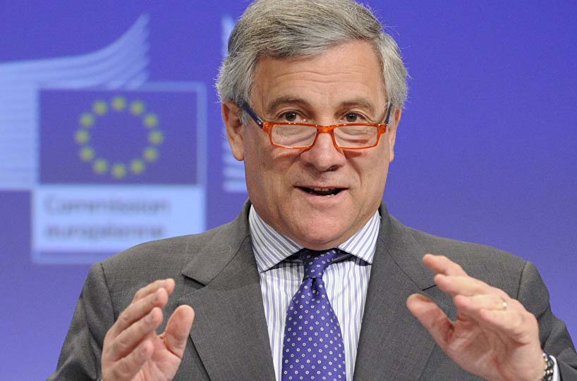 Tajani pide a la EU responder por expulsión de Eurodiputados