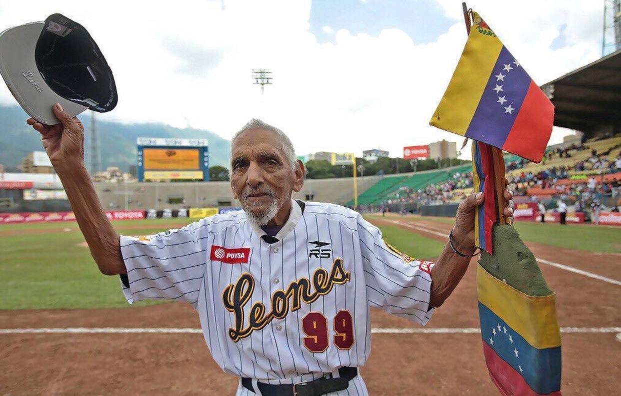 Fanático de los Leones del Caracas cumple 100 años