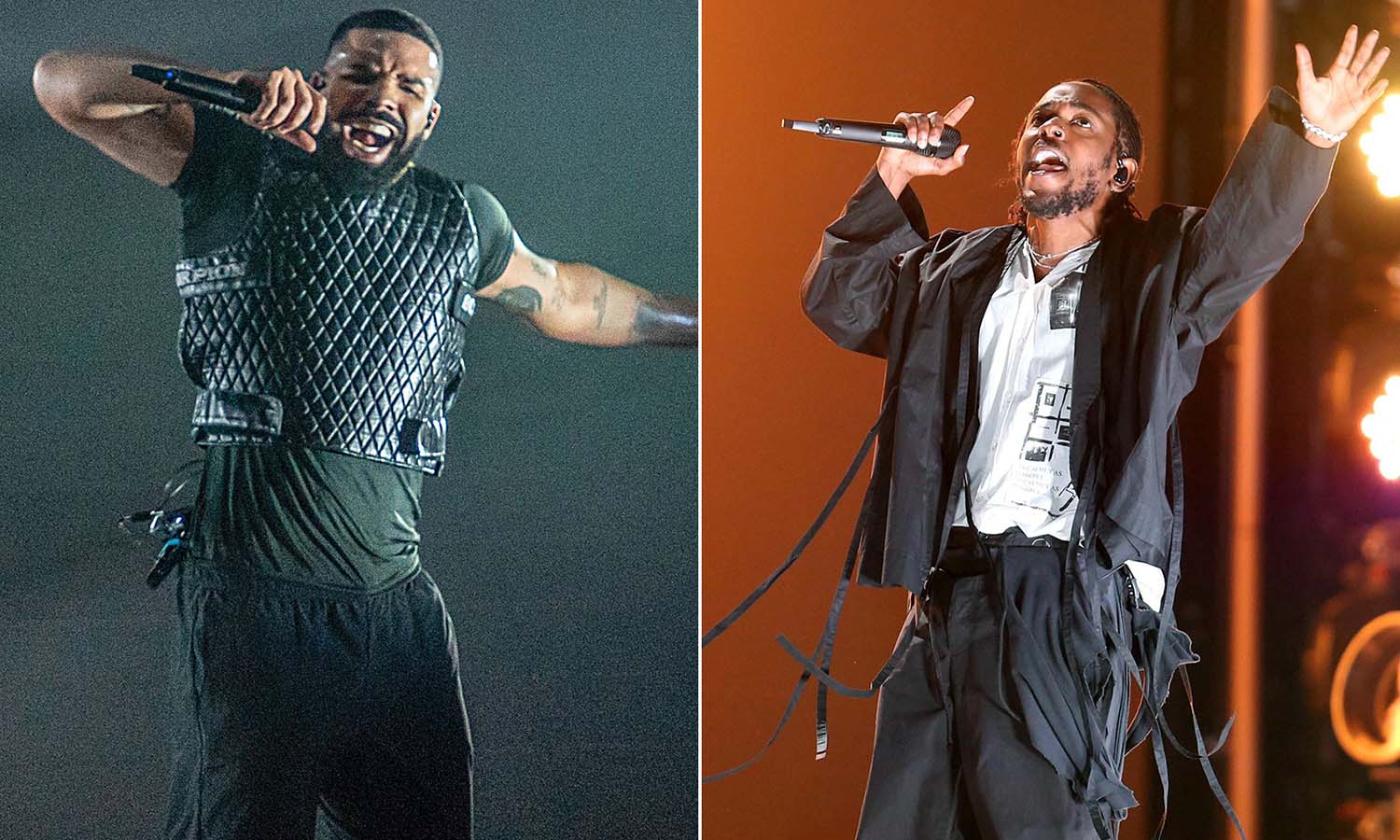 Kendrick Lamar y Drake buscan la gloria en los Grammy Awards