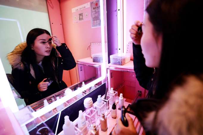 El maquillaje “prestado” es tendencia en china