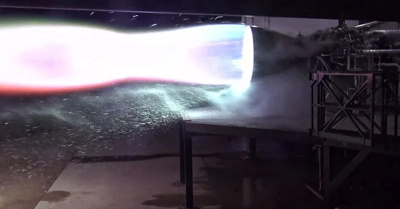 SpaceX prueba el motor Raptor